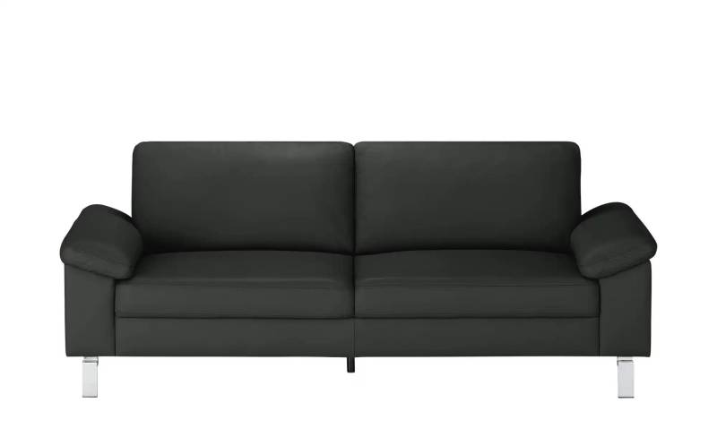 Max Schelling Ledersofa aus Echtleder Maximum ¦ schwarz ¦ Maße (cm): B: 224 H: 86 T: 97.0 Polstermöbel > Sofas > 3-Sitzer - Höffner