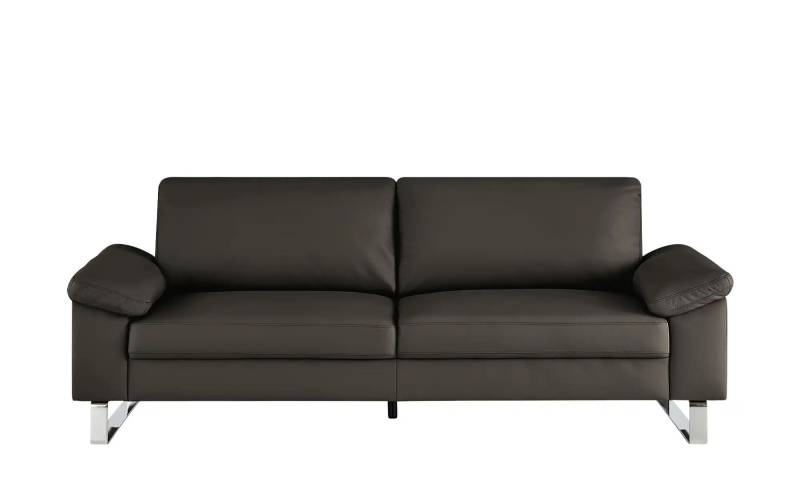 Max Schelling Ledersofa aus Echtleder Maximum ¦ braun ¦ Maße (cm): B: 224 H: 86 T: 97.0 Polstermöbel > Sofas > 3-Sitzer - Höffner
