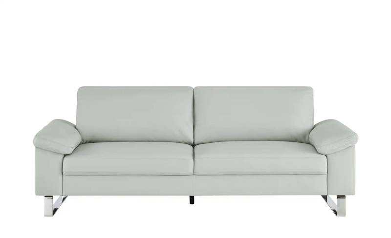 Max Schelling Ledersofa aus Echtleder Maximum ¦ grau ¦ Maße (cm): B: 224 H: 86 T: 97.0 Polstermöbel > Sofas > 3-Sitzer - Höffner
