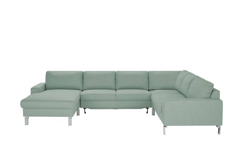 Max Schelling Wohnlandschaft  Maximum 2.0 ¦ grün ¦ Maße (cm): B: 333 H: 86 T: 253.0 Polstermöbel > Sofas > Schlafsofas - Höffner