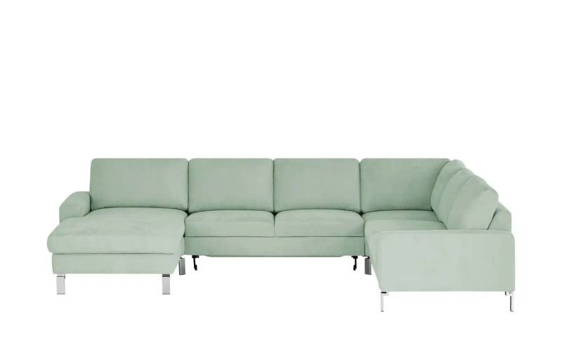 Max Schelling Wohnlandschaft  Maximum ¦ grün ¦ Maße (cm): B: 333 H: 86 T: 253.0 Polstermöbel > Sofas > Schlafsofas - Höffner