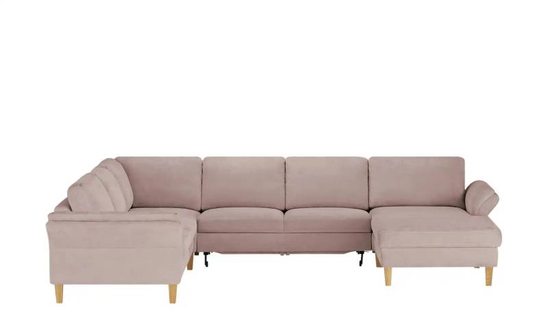 Max Schelling Wohnlandschaft  Maximum ¦ rosa/pink ¦ Maße (cm): B: 323 H: 86 T: 255.0 Polstermöbel > Sofas > Schlafsofas - Höffner