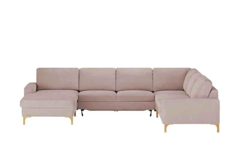 Max Schelling Wohnlandschaft  Maximum ¦ rosa/pink ¦ Maße (cm): B: 237 H: 86 T: 191.0 Polstermöbel > Sofas > Schlafsofas - Höffner