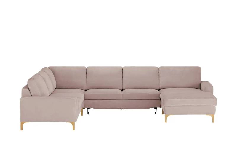 Max Schelling Wohnlandschaft  Maximum ¦ rosa/pink ¦ Maße (cm): B: 237 H: 86 T: 191.0 Polstermöbel > Sofas > Schlafsofas - Höffner
