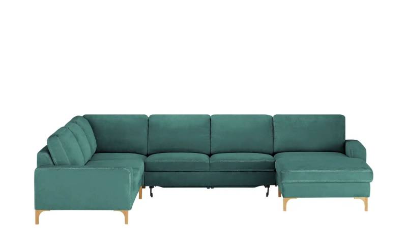 Max Schelling Wohnlandschaft  Maximum ¦ türkis/petrol ¦ Maße (cm): B: 237 H: 86 T: 191.0 Polstermöbel > Sofas > Wohnlandschaften - Höffner