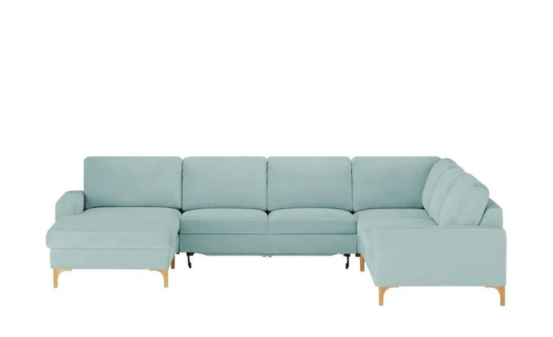 Max Schelling Wohnlandschaft  Maximum ¦ türkis/petrol ¦ Maße (cm): B: 237 H: 86 T: 191.0 Polstermöbel > Sofas > Schlafsofas - Höffner
