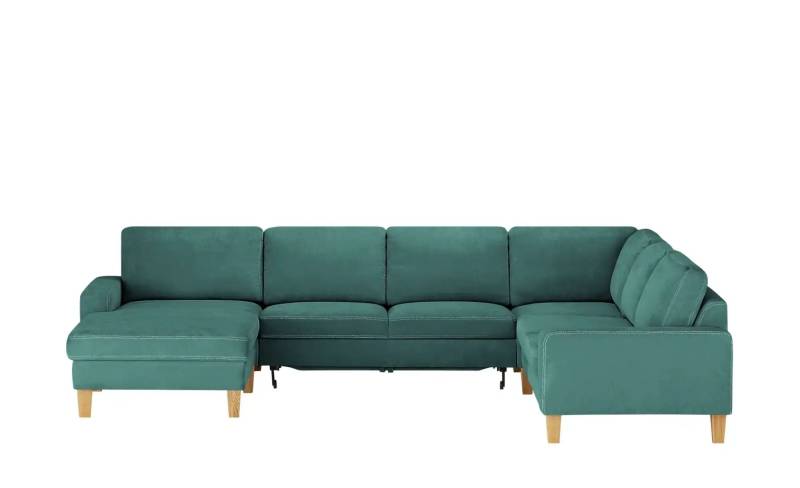 Max Schelling Wohnlandschaft  Maximum ¦ türkis/petrol ¦ Maße (cm): B: 237 H: 86 T: 191.0 Polstermöbel > Sofas > Schlafsofas - Möbel Kraft