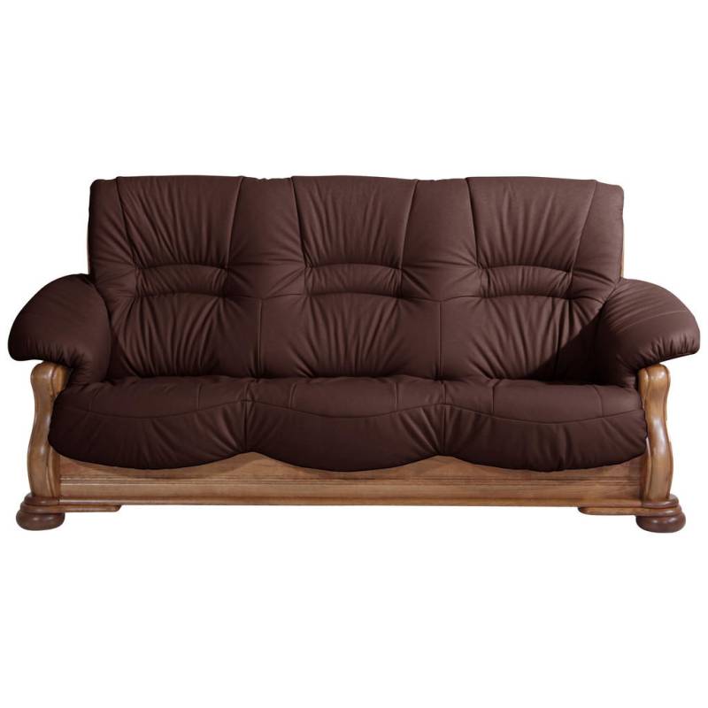 Max Winzer 3-SITZER-SOFA Dunkelrot