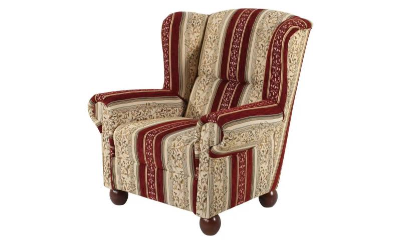 Max Winzer Big-Sessel  Monarch ¦ rot ¦ Maße (cm): B: 93 H: 100 Polstermöbel > Sessel > Ohrensessel - Möbel Kraft