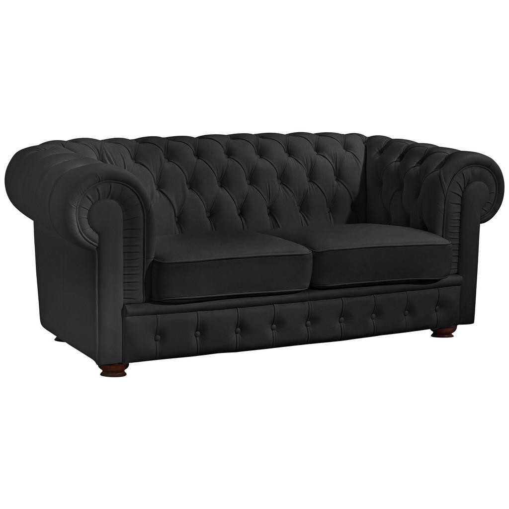 Max Winzer CHESTERFIELD-ZWEISITZER-SOFA Schwarz Max Winzer CHESTERFIELD-ZWEISITZER-SOFA Schwarz