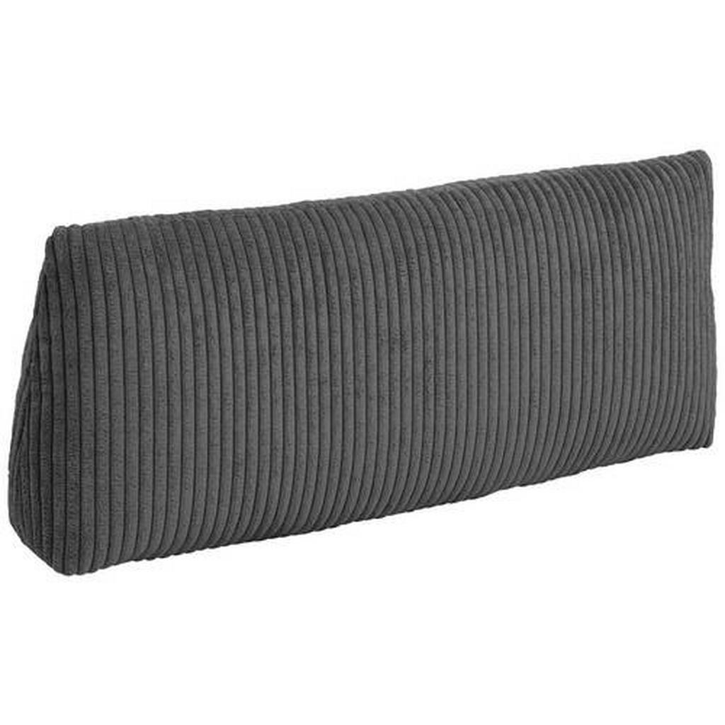 Max Winzer Rückenkissen, Grau, Textil, Füllung: Schaumstoffflocken, 60x25x12 cm, Goldenes M, Made in Germany, Wohntextilien, Kissen, Dekokissen von Max Winzer