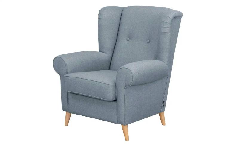 Max Winzer Sessel  Anton ¦ blau ¦ Maße (cm): B: 88 H: 99 Polstermöbel > Sessel > Ohrensessel - Möbel Kraft