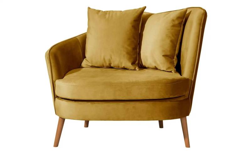 Max Winzer Sessel  Miranda ¦ gelb ¦ Maße (cm): B: 106 H: 88 Polstermöbel > Sessel > Lounge Sessel - Möbel Kraft