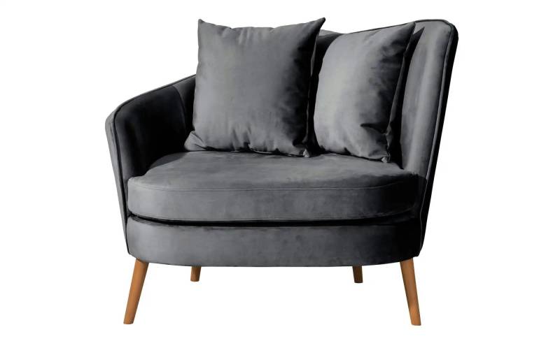 Max Winzer Sessel  Miranda ¦ grau ¦ Maße (cm): B: 106 H: 88 Polstermöbel > Sessel > Lounge Sessel - Möbel Kraft