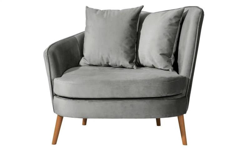 Max Winzer Sessel  Miranda ¦ grau ¦ Maße (cm): B: 106 H: 88 Polstermöbel > Sessel > Lounge Sessel - Möbel Kraft