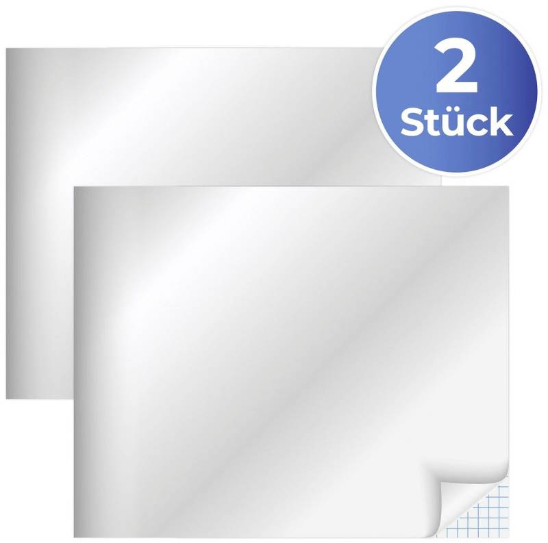 Maximex Dekorationsfolie Spiegelfolie, (Set, 2St), 50x58 cm, selbstklebend von Maximex
