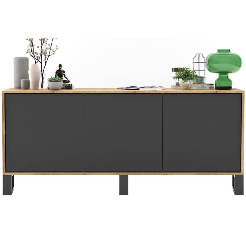 Meble Lindner KOMMODE Graphit