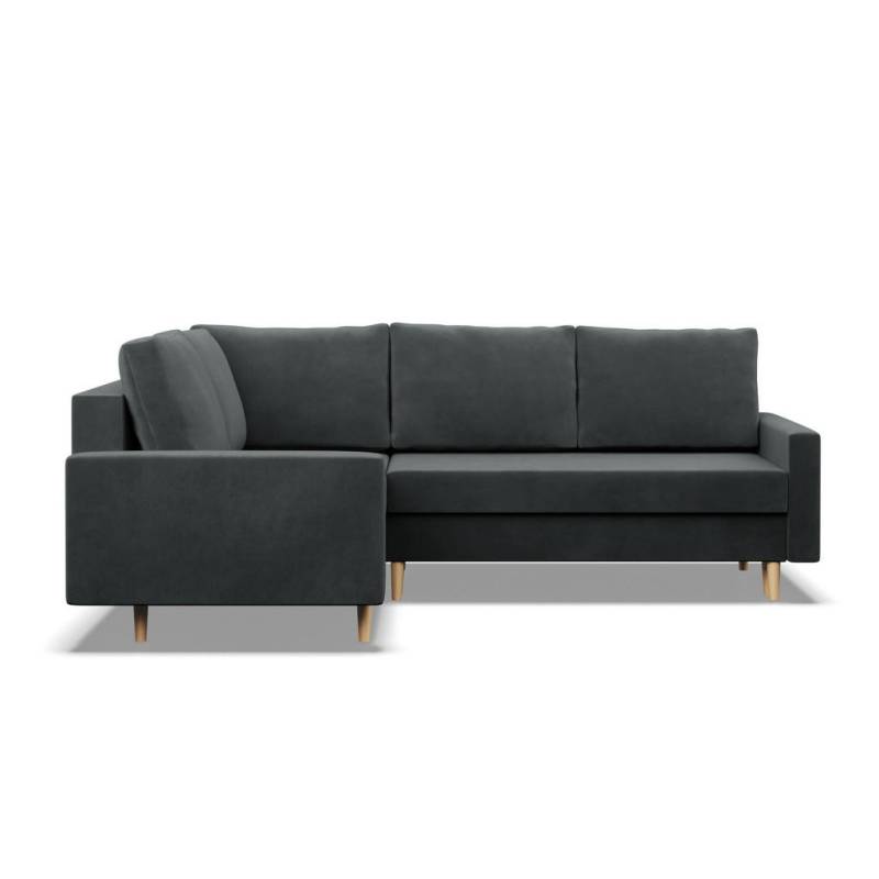 Mebligo ECKSOFA Dunkelgrau