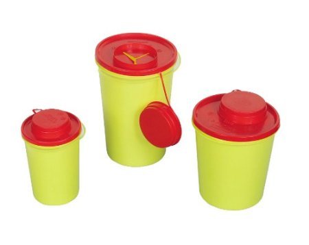 Kanülenabwurfbehälter - 0,6 Liter - durchstichsicher 20 Stück Carmesin® Bundle Kanülenabwurfbehälter - 0,6 Liter - durchstichsicher 20 Stück Carmesin® Bundle von Carmesin
