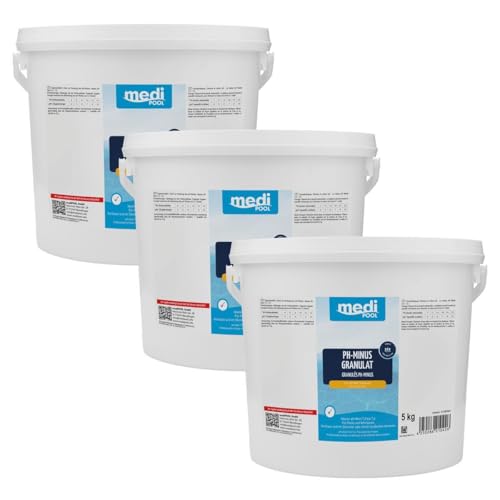 mediPOOL pH Senker, pH-Minus Granulat, 3X 5 kg von Medipool