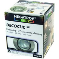 Megatron LED-Einbauspot Set 2800K dim eb MT75404 von Megatron