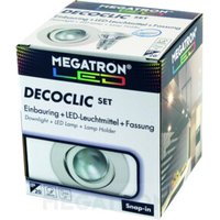 Megatron LED-Einbauspot Set 2800K ws MT75400 Megatron LED-Einbauspot Set 2800K ws MT75400 von Megatron
