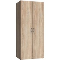 Mehrzweckschrank 2-türig inkl. 5 Einlegeböden MULTIRAUMKONZEPT von Wimex / Eiche Sägerau NB