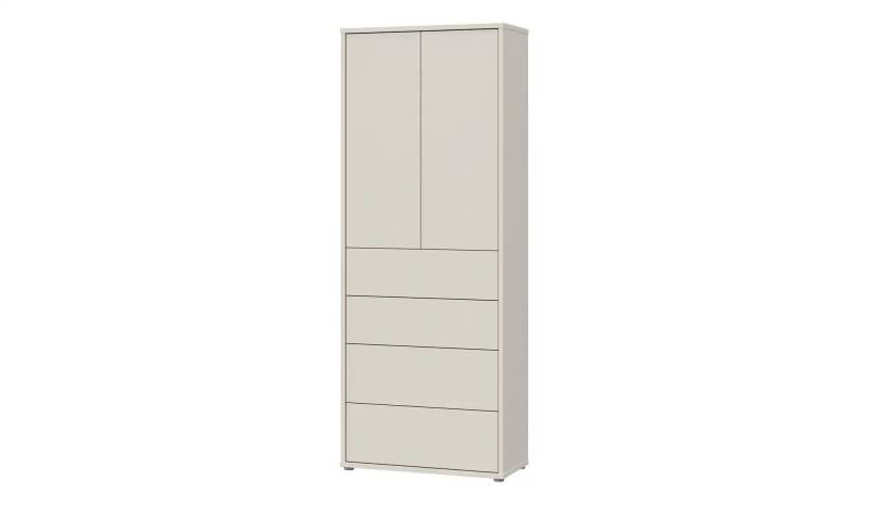 Mehrzweckschrank   ¦ beige ¦ Maße (cm): B: 74,5 H: 191,9 T: 34.9 Kommoden & Sideboards > Vitrinen - Möbel Kraft