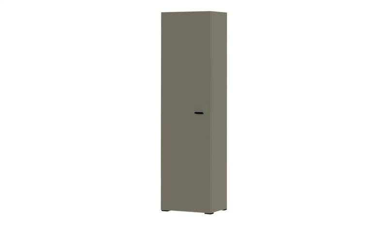 Mehrzweckschrank    ¦ grau ¦ Maße (cm): B: 52 H: 191 T: 36.0 Garderoben & Kleiderstangen > Garderobenschränke - Möbel Kraft