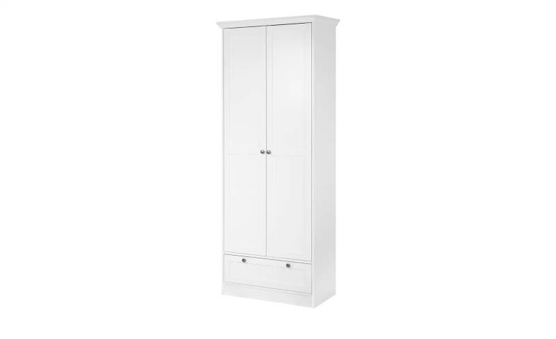 Mehrzweckschrank   ¦ weiß ¦ Maße (cm): B: 80 H: 200 T: 39.0 Garderoben & Kleiderstangen > Garderobenschränke - Möbel Kraft