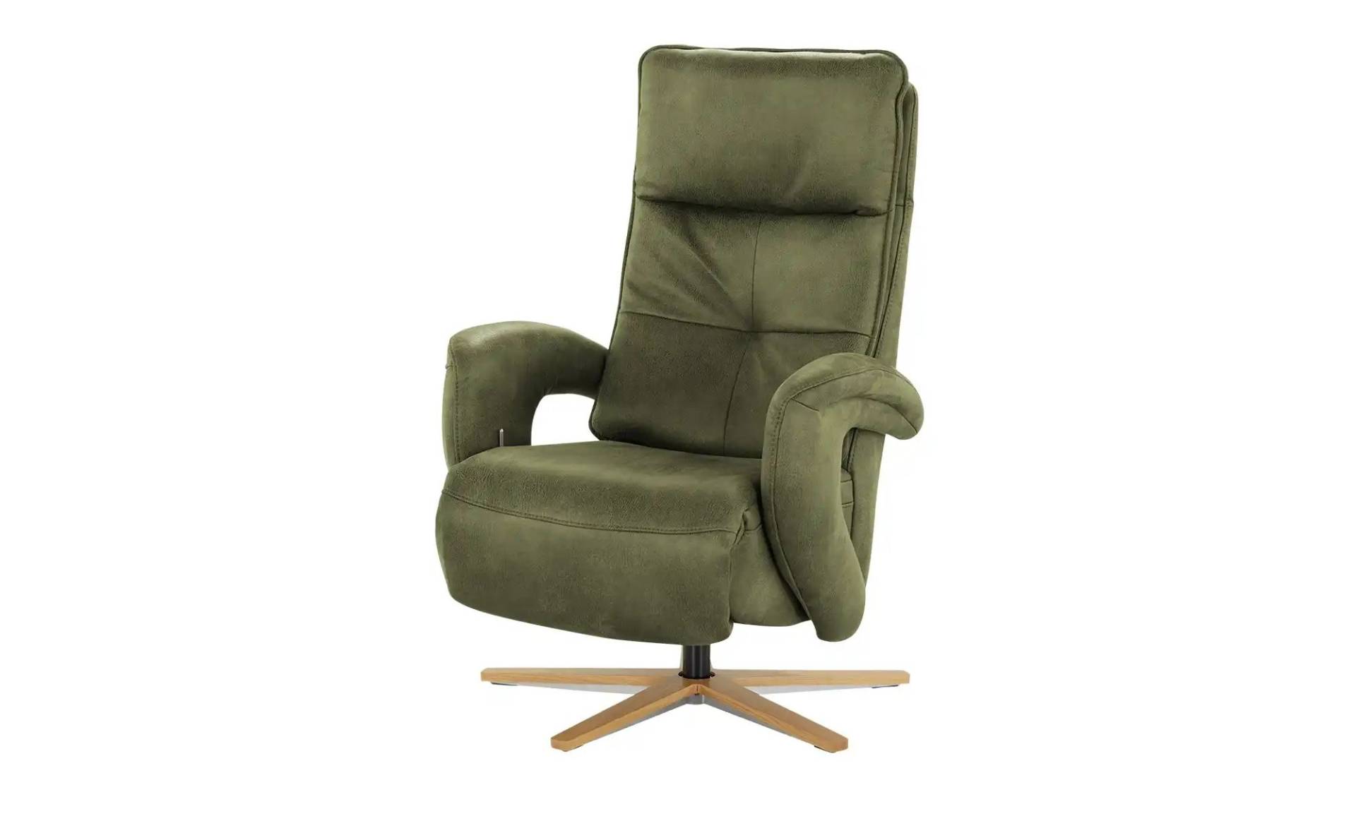Mein Sofa bold Relaxsessel ¦ grün ¦ Maße (cm): B: 75 H: 112 T: 87 Polstermöbel > Sessel > Fernsehsessel - Möbel Kraft