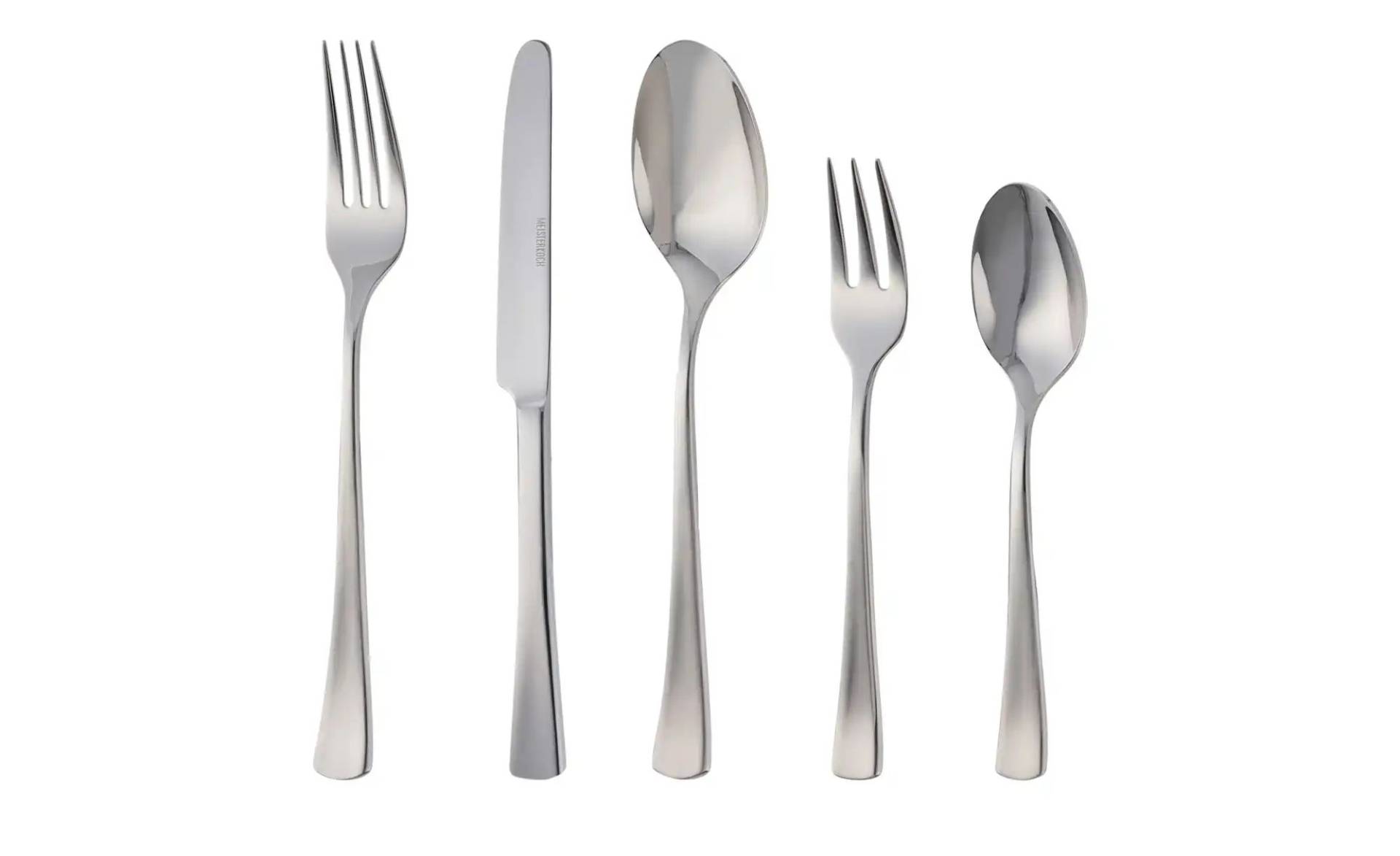 Meisterkoch Besteckset  30-teilig  FORMA ¦ silber ¦ Edelstahl Messer & Besteck > Besteck-Sets - Möbel Kraft