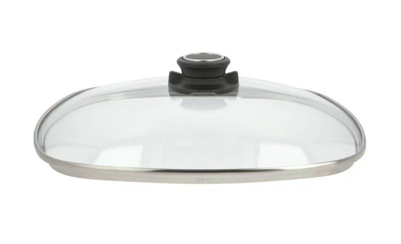 Meisterkoch Sicherheitsglasdeckel 28cm  Universal ¦ transparent/klar ¦ Glas,Edelstahl ¦ Maße (cm): B: 28 Töpfe & Pfannen & Zubehör - Möbel Kraft