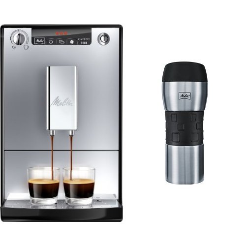 Melitta E 950-103 Kaffeevollautomat Caffeo Solo + Melitta 206056 IsolierTrinkbecher von Melitta