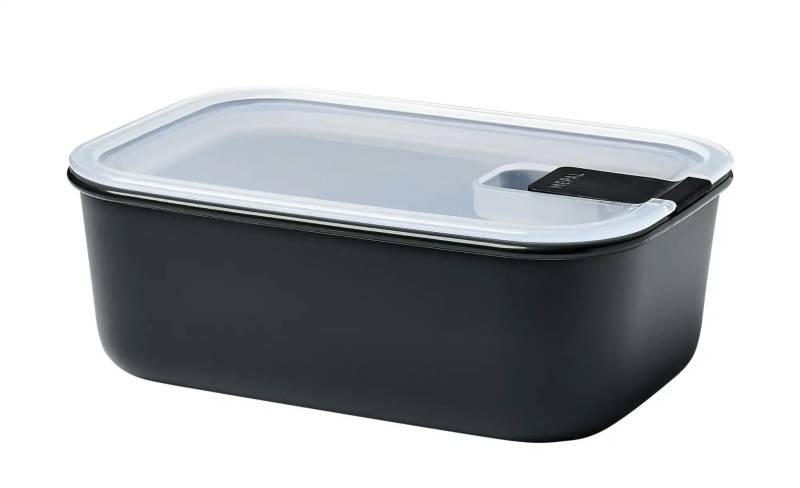 Mepal Frischhaltedose  Easyclip ¦ schwarz ¦ Glas,Kunststoff ¦ Maße (cm): B: 19,8 H: 7 T: 13.9 Küchenzubehör & Helfer > Küchenhelfer - Höffner