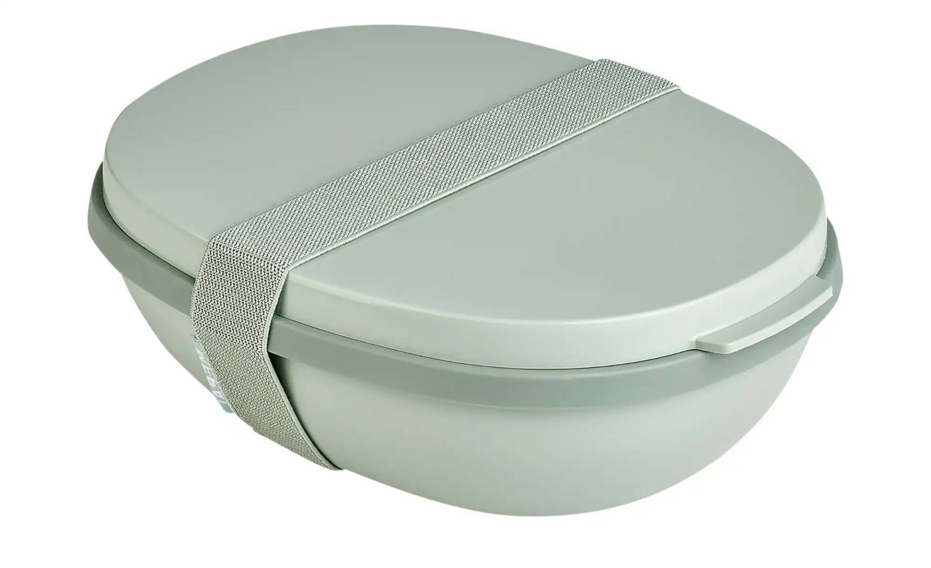 Mepal Lunchbox Duo "To Go"  Ellipse ¦ grün ¦ Kunststoff ¦ Maße (cm): B: 17,5 H: 7,5 Küchenzubehör & Helfer > Küchenhelfer - Höffner