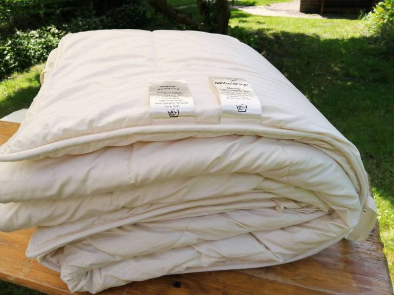 Naturhaar Bettdecke "Merinolamm"
