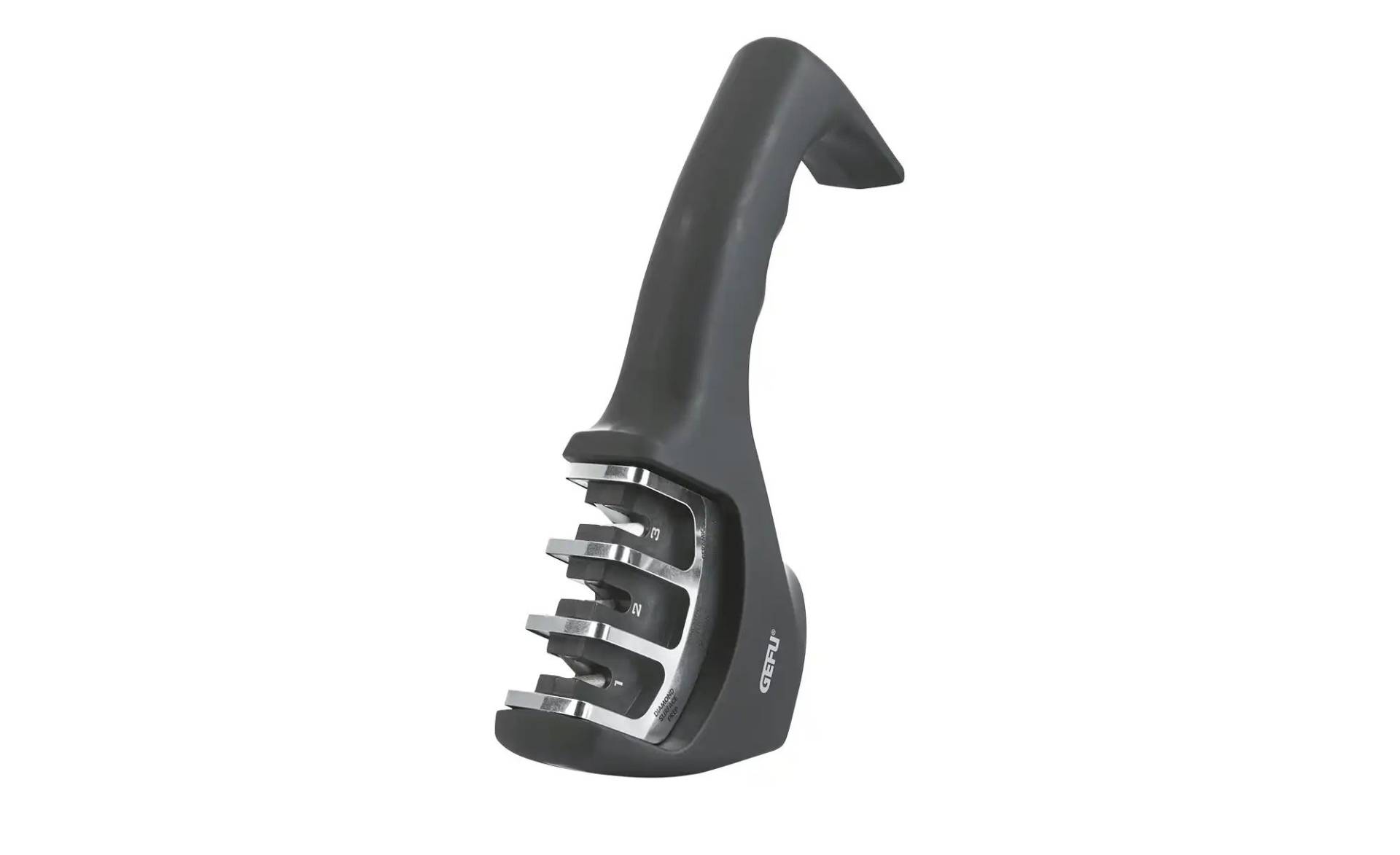 Gefu Messerschärfer  COLT ¦ schwarz ¦ Kunststoff ¦ Maße (cm): B: 4,7 H: 7 Küchenzubehör & Helfer > Küchenhelfer - Möbel Kraft