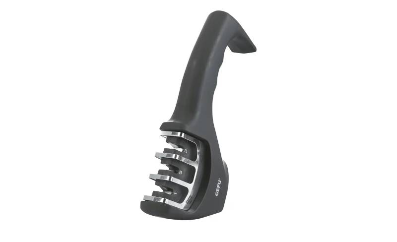 Gefu Messerschärfer  COLT ¦ schwarz ¦ Kunststoff ¦ Maße (cm): B: 4,7 H: 7 Küchenzubehör & Helfer > Küchenhelfer - Möbel Kraft