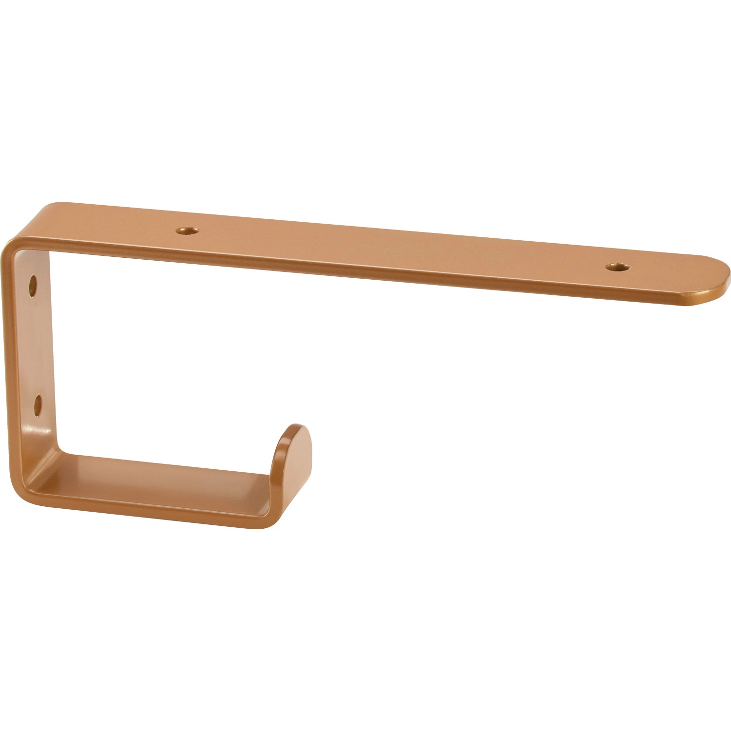 Metall-Garderoben-Konsole 2er-Set 8 cm x 20 cm Matt-Gold Metall-Garderoben-Konsole 2er-Set 8 cm x 20 cm Matt-Gold