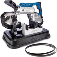 Metallbandsäge MBS1200 Scheppach - 1200W | 127mm Schnitthöhe | Vario-Speed | mit Arbeitstisch & LED von Scheppach