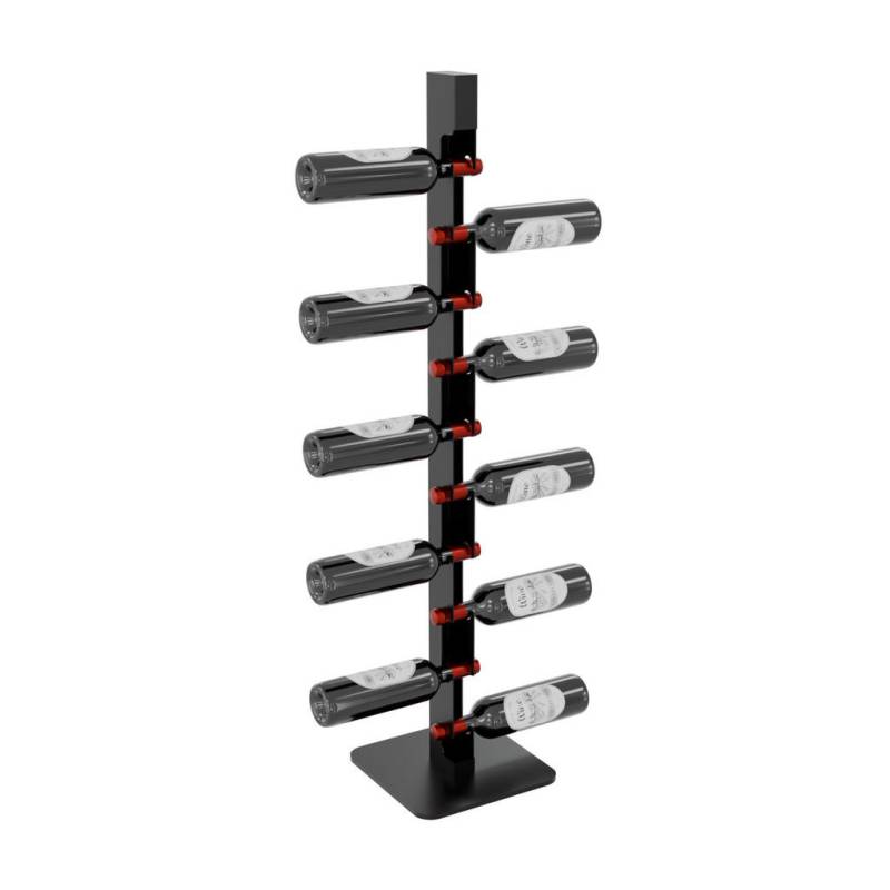 Metalo Pro WEINREGAL Schwarz