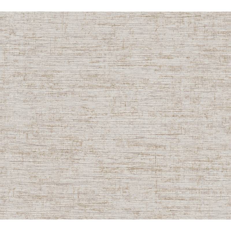 Metropolitan Stories II Vliestapete Uni quer creme gold FSC® von AS-Creation