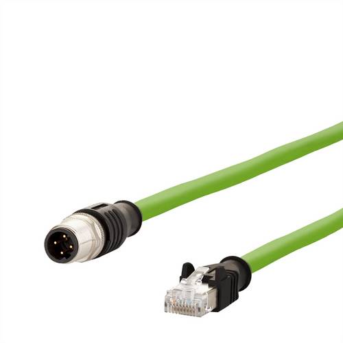 Metz Connect Verbindungsleitung M12 ST-RJ45 ST, 4-polig D-kodiert RJ45, 1m Metz Connect Verbindungsleitung M12 ST-RJ45 ST, 4-polig D-kodiert RJ45, 1m von Metz Connect