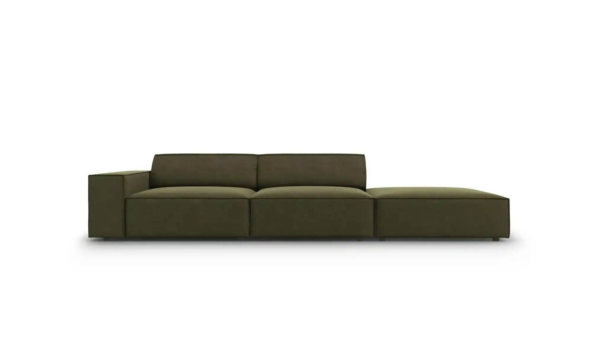 Micadoni Einzelsofa  Jodie ¦ grün ¦ Maße (cm): B: 262 H: 70 Polstermöbel > Sofas > 3-Sitzer - Höffner