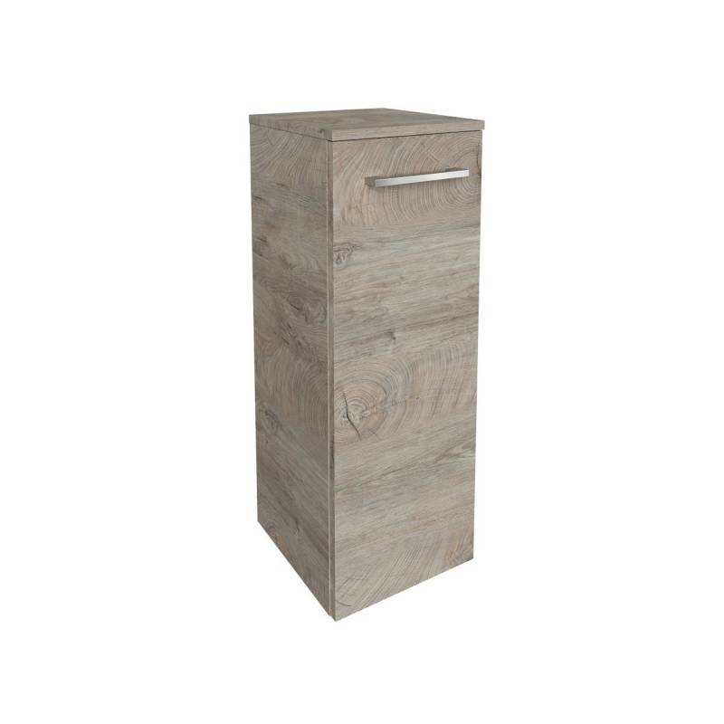 Fackelmann Unterschrank 'B.Style' braun matt 30,2 x 82,6 x 32 cm links von Fackelmann