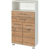 welltime Midischrank "Emmi, Breite 59 cm", 2 Türen, Metallbeschläge von Welltime