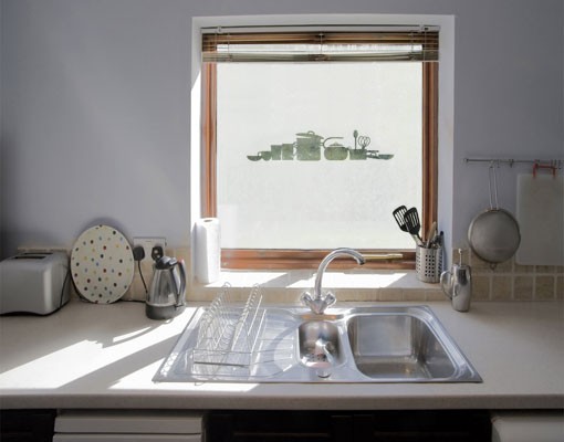 Milchglasfolie No.UL936 Geschirr II