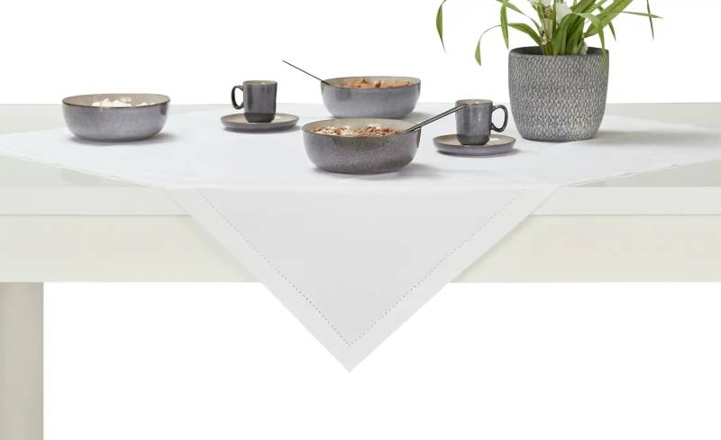 como Mitteldecke  Lunch  ¦ weiß ¦ Maße (cm): B: 90 Tischwäsche & Küchentextilien > Tischdecken - Höffner