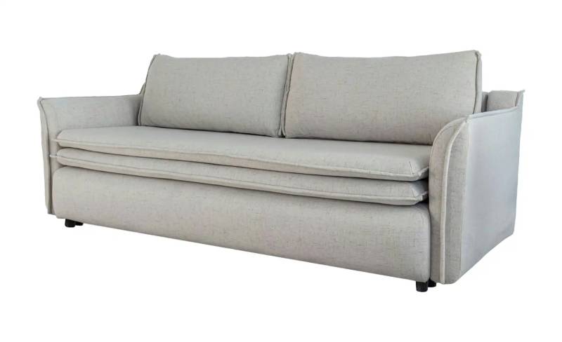 Miuform Einzelsofa mit Schlaffunktion Charming Charlie ¦ beige ¦ Maße (cm): B: 225 H: 85 Polstermöbel > Sofas > 3-Sitzer - Höffner